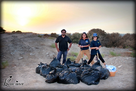 Group Shots - Beach Clean Up